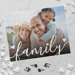 Puzzle Créez Votre Propre Photo de Famille Élégante