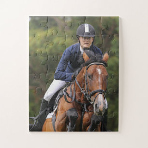 Puzzle Créez Votre Propre Photo Équestre De Cheval Person