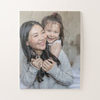Puzzle Créez Votre Propre Photo Personnalisée Maman et Mo