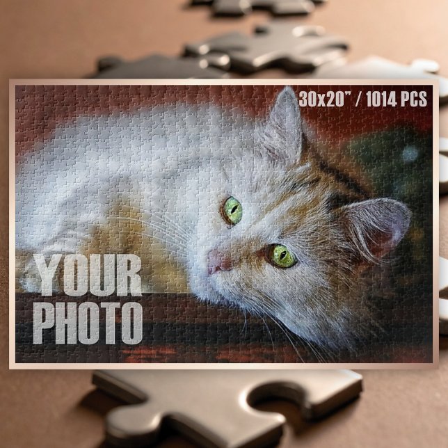 Puzzle Créez votre propre photo personnalisée pour animau (Custom Photo Puzzle - 30x20" / 1014 Pieces)