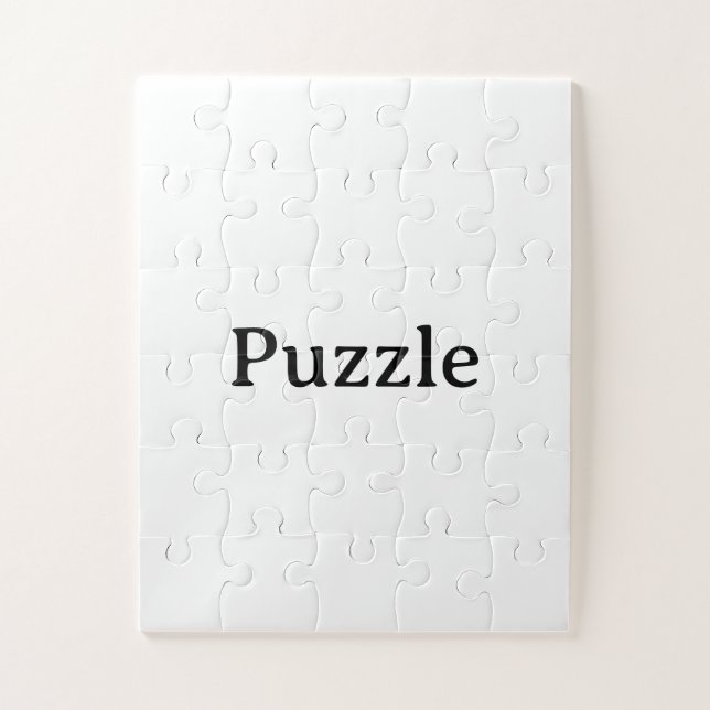 Puzzle Créez votre propre pièce simple de 11"x14", 30 piè (Vertical)