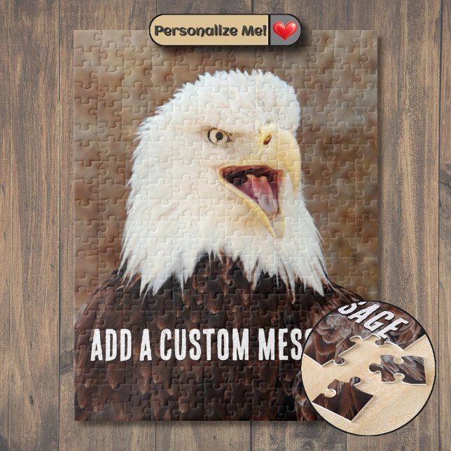 Puzzle Cri de l'aigle à tête blanche (Bald Eagle Screech Jigsaw Puzzle)