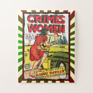 Puzzle Crimes par les femmes #1 âge d'or Couverture de la