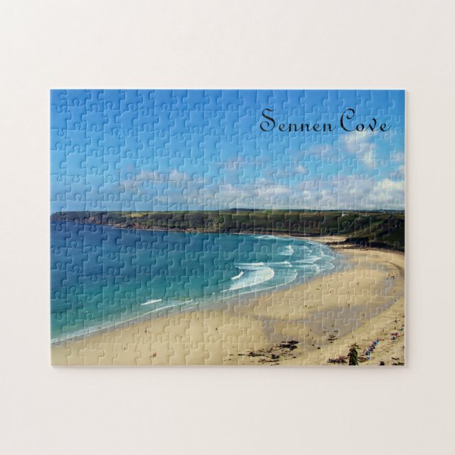 Puzzle Crique les Cornouailles Angleterre de Sennen (Horizontal)
