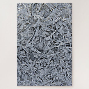 Puzzle Cristaux de givre - Gros plan