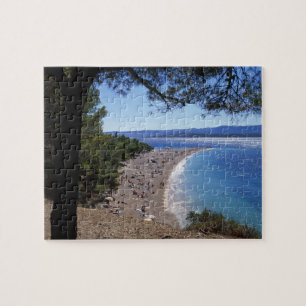 Puzzle Croatie, île de Brac, Bol, Golden Cape Beach