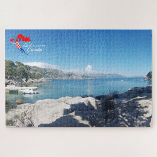 Puzzle Croatie île de Lokrum Dubrovnik Hrvatska