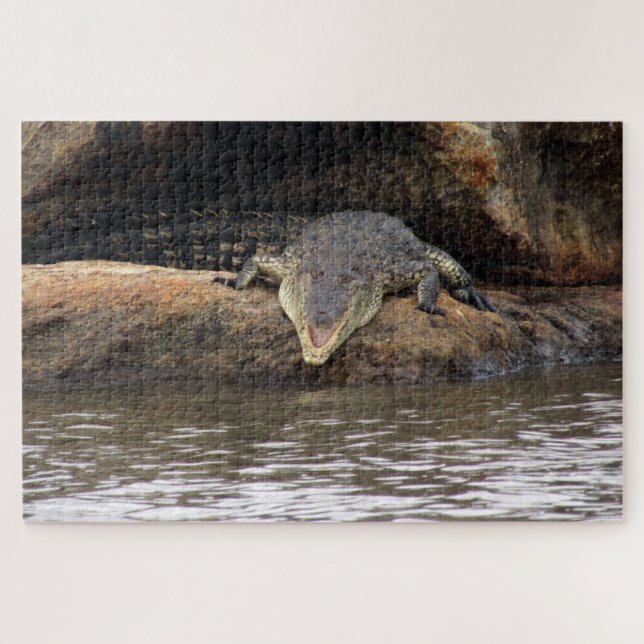 Puzzle crocodile (Horizontal)