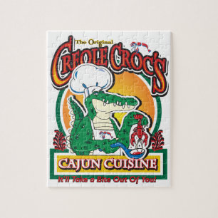 Puzzle Crocodile créole de Cajun Mardi Gras