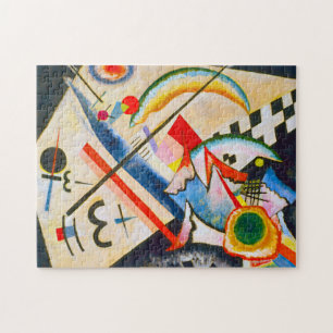 Puzzle croisé blanc de Kandinsky
