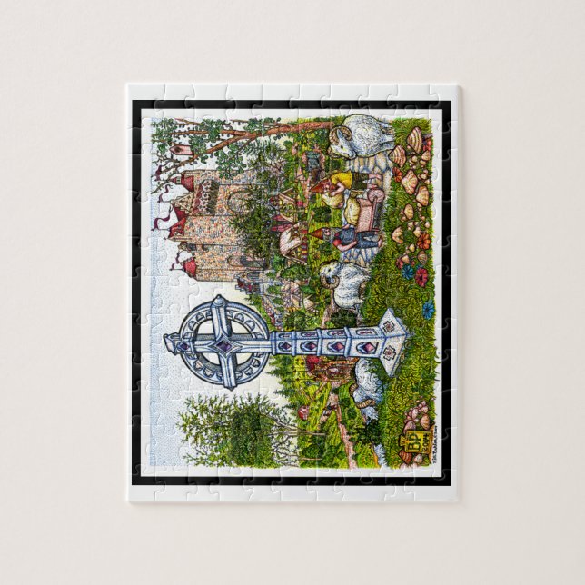 Puzzle croisé de château (Vertical)