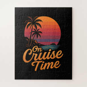 Puzzle Croisière de vacances au coucher du soleil sous le