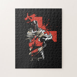 Puzzle Croix-Rouge Saint George Christian Crusader