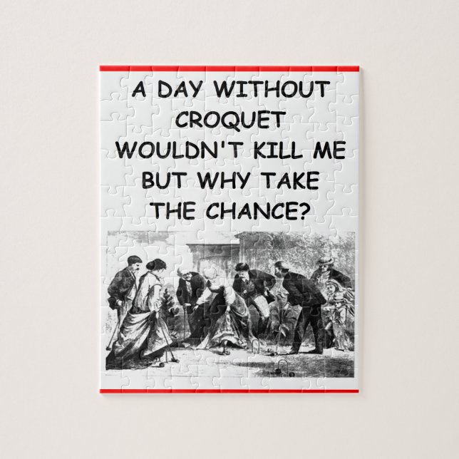 Puzzle croquet (Vertical)