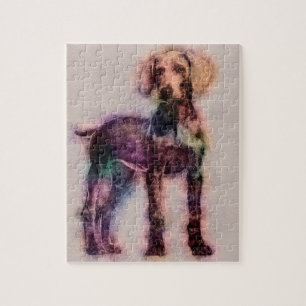 Puzzle Croquis de chiot de Weimaraner
