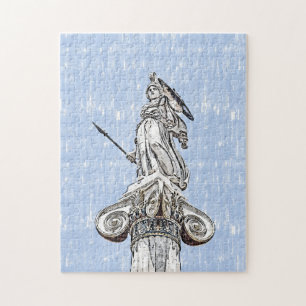 Puzzle Croquis de la statue d'Athéna