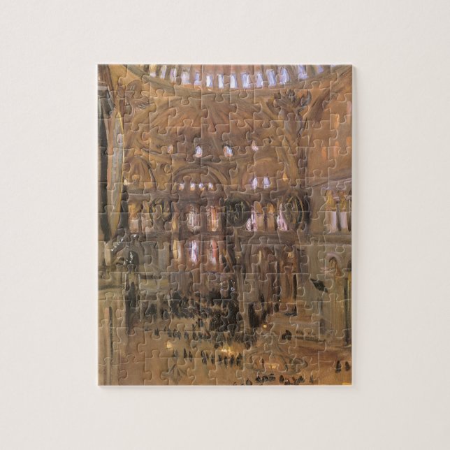 Puzzle Croquis de Santa Sophia par John Singer Sargent (Vertical)