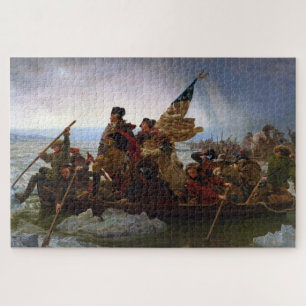 Puzzle Crossing Delaware 1776 : Général George Washington