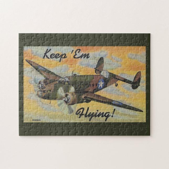 Puzzle Cru consolidé de la deuxième guerre mondiale du (Horizontal)