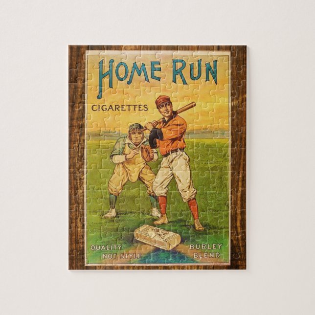 Puzzle Cru de base-ball de cigarettes de Homerun (Vertical)