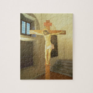 Puzzle Crucifix (tempera sur le bois)