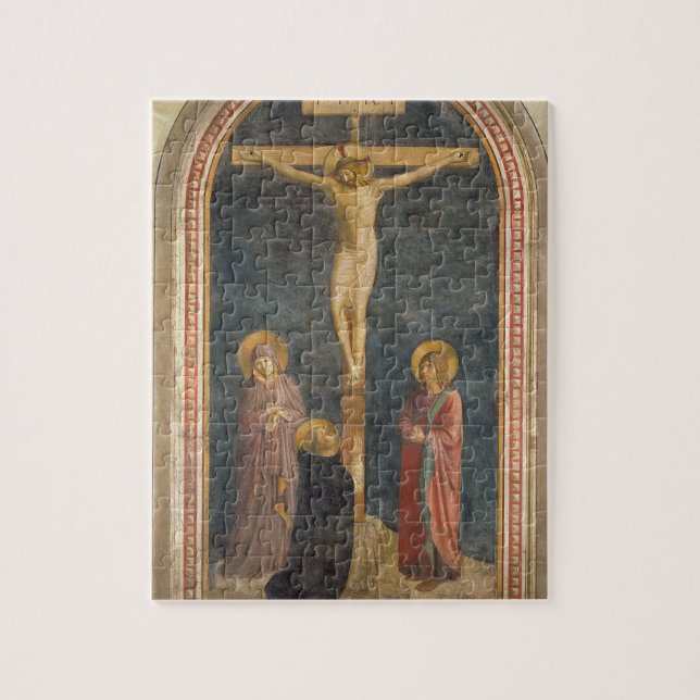 Puzzle Crucifixion avec la Vierge, solides solubles. John (Vertical)