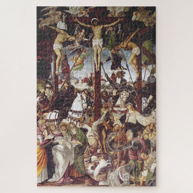 Puzzle Crucifixion de Jésus par Gaudenzio Ferrari  (Vertical)