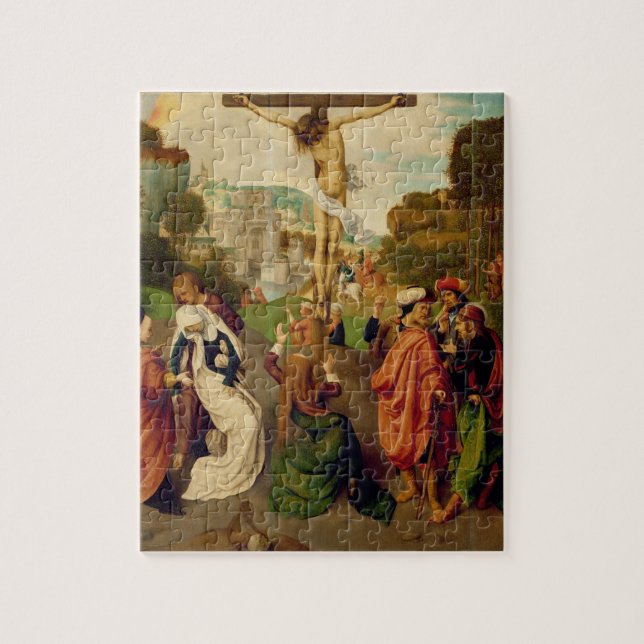 Puzzle Crucifixion (huile sur le panneau) (Vertical)