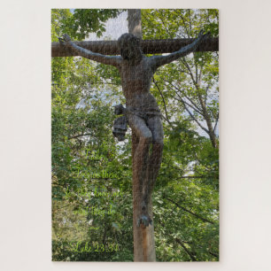 Puzzle Crucifixion Jésus-Christ accrochée à la croix