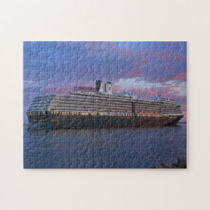 Puzzle Cruise ship early morning