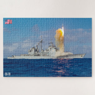 Puzzle CRUISER À MISSILES GUIDÉS - CG-70 (20x30 POUCES)