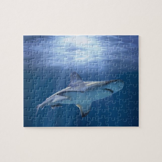 Puzzle Cruising Shark (Horizontal)