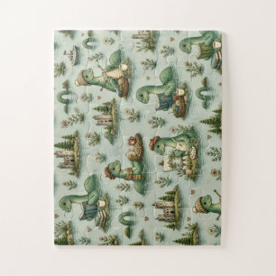 Puzzle Cryptides cosy Nessie Monstre du Loch Ness loisirs