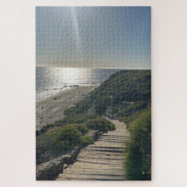 Puzzle Crystal Cove, Californie Chemin vers la plage (Vertical)