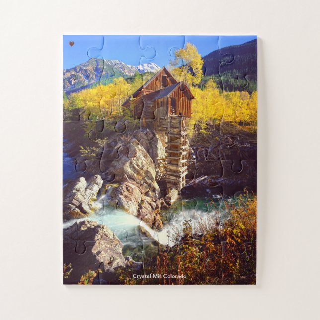 Puzzle Crystal Mill Colorado. (Vertical)