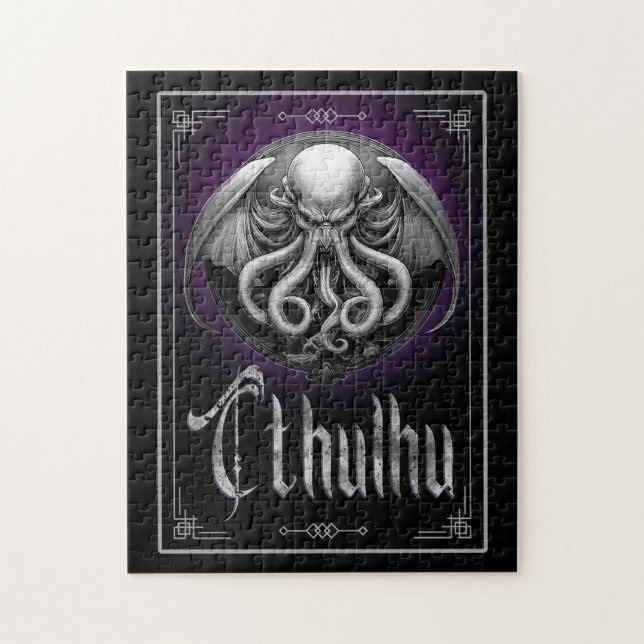 Puzzle Cthulhu Halloween monstre d'horreur (Vertical)