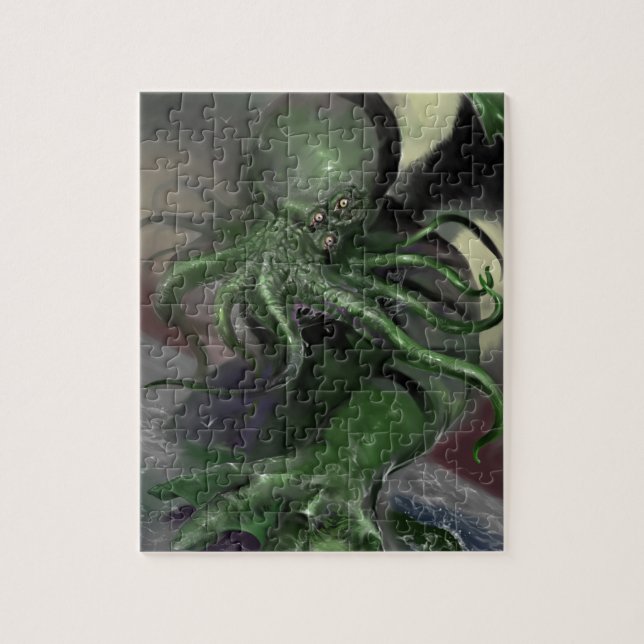 Puzzle Cthulhu puissance en chevaux en hausse Lovecraft a (Vertical)