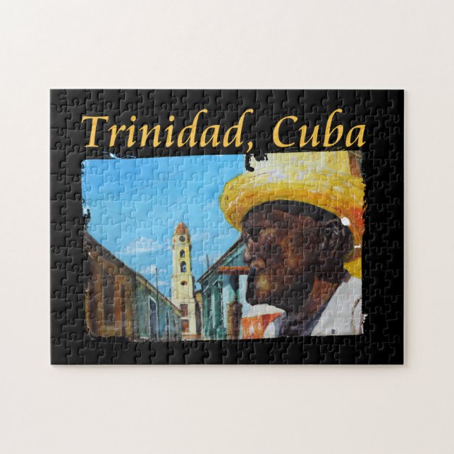Puzzle Cuba - Trinidad Cubain Cigar Art (Horizontal)
