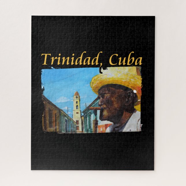 Puzzle Cuba - Trinidad Cubain Cigar Art (Vertical)