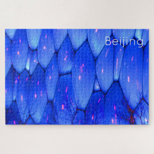 Puzzle cube d'eau de beijing bulles