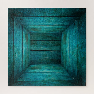 Puzzle Cube en bois Abstrait