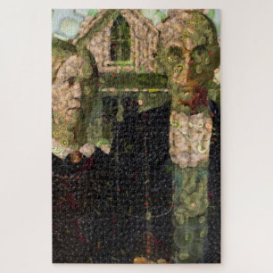 Puzzle Cuillère d'art gothique végétalien