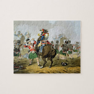 Puzzle Cuirassiers français à la bataille de Waterloo, Ch