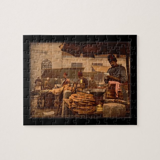 Puzzle cuisine de rue à Istanbul du XIXe siècle (Horizontal)