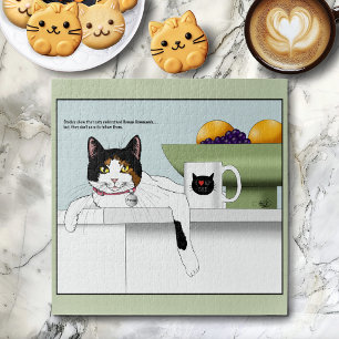 Puzzle Cuisine pour chat calico Catitude