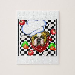 Puzzle Cuisinier Bouledogue