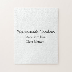 Puzzle Cuisiniers maison ajoutez votre texte nom personna