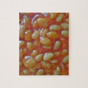 Puzzle cuit au four/puzzle d'haricots avec l'étai