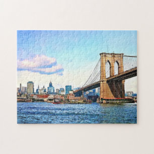 Puzzle Culée new-yorkaise du pont de Brooklyn