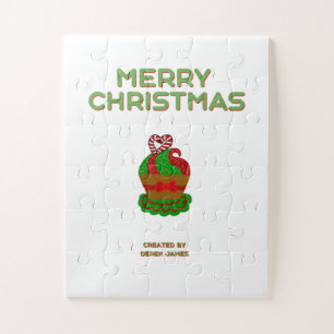 Puzzle Cupcake de Noël (27,94 cm x 35,56 cm)